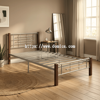BF107 Wooden / Metal Single Bed Frame