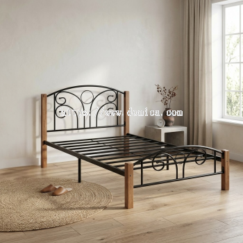 KD2550 Wooden / Metal Single Bed Frame