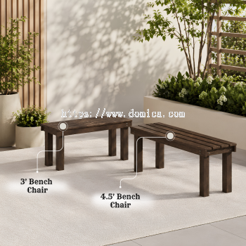 Wooden Bench Chair