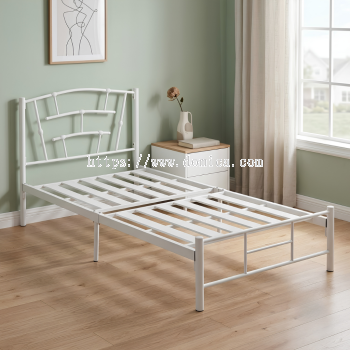 BF105 Metal Single Bed Frame