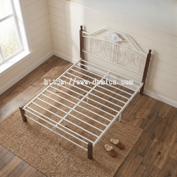 KD2623 Wooden / Metal Queen Bed Frame