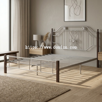 KD2627 Wooden / Metal Queen Bed Frame