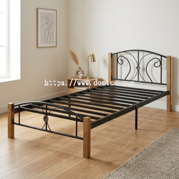KD2610 Wooden / Metal Single Bed Frame