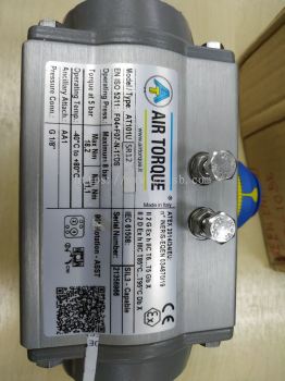 Air Torque AT101U S12 A Pneumatic Valve Actuator