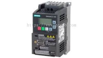 Siemens Inverter Drive, 0.55 kW, 1 Phase, SINAMICS V20 Series 240V 3.2 A