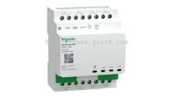 Blind/switch actuator, SpaceLogic KNX, extension 8 channels, 250V, DINrail, white, Supply KNX 6 mA