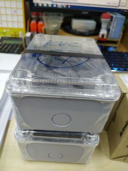 PVC-LINK WEATHERPROOF ENCLOSURE BOX PEB 643 155MM X 115MM X 80MM GREY