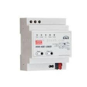 MEAN WELL KNX Switched Mode | DIN Rail Power Supply 264Vac, 280Vdc AC/DC Input 30Vdc, 1.28A Output DC 38.4W