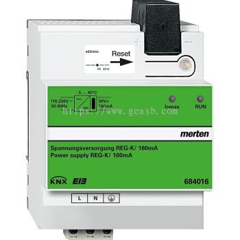 Merten KNX Spannungsversorgung 160 REG-K | 30VDC Safety Extra-Low Voltage (SELV)