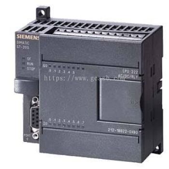 SIMATIC S7-200 CN, CPU 222 Compact device, AC power supply 8 DI DC/6 DO relay 4 KB progr./2 KB data, PROFIBUS DP expandable