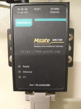 MGate MB3180/MB3280/MB3480 Series | 1, 2, and 4-port standard serial-to-Ethernet Modbus gateways