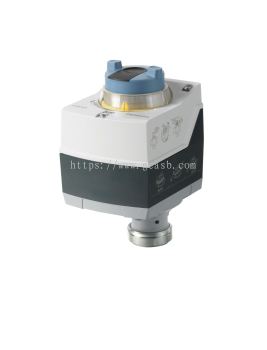Electromotoric actuator, 400 N, 5.5 mm, AC/DC 24 V, DC 0��10 V / DC 4��20 mA, 30s  Fast positioning time. Manual control, position can be fixed. Plug-in space for auxiliary switch.