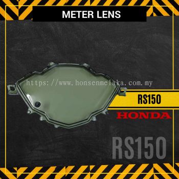 METER LENS HONDA RS150 R TINTED - RS150R METER COVER LEN PENUTUP CERMIN SPEEDOMETER COVER STANDARD