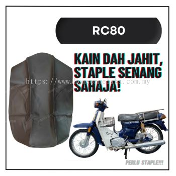 RC80 SEAT COVER - RC 80 FIRST MODEL RC100 KAIN SEAT MOTOR SARUNG KUSYEN KULIT TEMPAT DUDUK SEAT NETT SEAT NET JARING