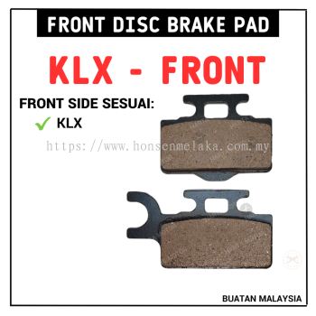 FRONT DISC BRAKE PAD KAWASAKI KLX 150 - KLX150 HAWK BREK PAD DISK BRAKE PAD DEPAN