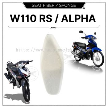 HONDA W110 WAVE110 RS / ALPHA SPAN SEAT FIBER SPONGE PU FORM KUSYEN DOUBLE CUSHION KUSION ASSY W100R W110RS ALPHA FI