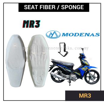 MODENAS MR3 EURO 3  SPAN SEAT FIBER SPONGE PU FORM KUSYEN DOUBLE CUSHION KUSION ASSY KRISS 110 MR3 NEW DISC DRUM