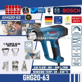 GHG 20-63 BOSCH HEAT GUN PEMANAS GHG20-63