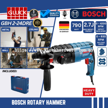 GBH 2-24DRE Bosch MACHINE Rotary Hammer GBH2-24DRE GBH 2 24 MESIN HACK DRILL