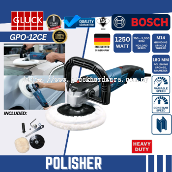 GPO12CE BOSCH POLISHER UNTUK POLISH KERETA GPO 12CE