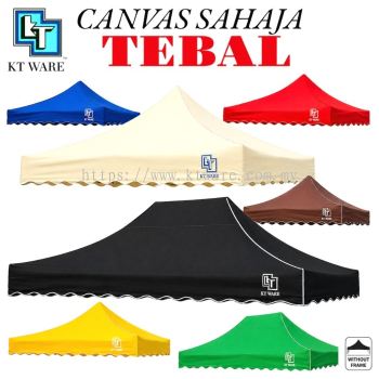 (New) KT WARE 8x8 10x10 Canvas only market canopy / kanvas kanopi / kain kanopi khemah pasar