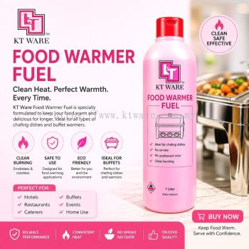 KT WARE  1L JELLY WAX Easy fuel JELLY  GEL LILIN CATERING CANDLE BUFFET GEL
