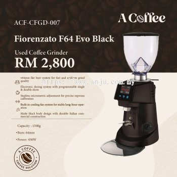 Fiorenzato F64 Evo Black 007
