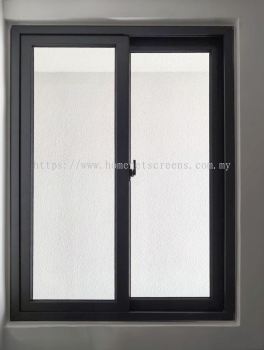 2 Panel Sliding Laminated Glass Window @ Ampang 2606241-1