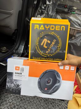 Perodua Myvi Install JBL GX628 speaker
