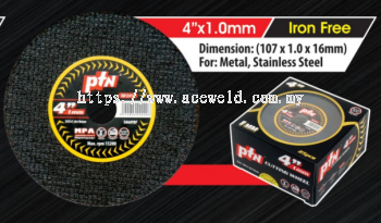 PTN 4" x 1.0mm (IRON FREE)