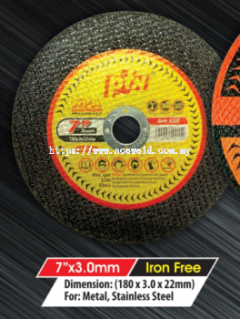 PTN 7" x 3.0mm (IRON FREE)