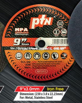 PTN 9" x 3.0mm (IRON FREE)