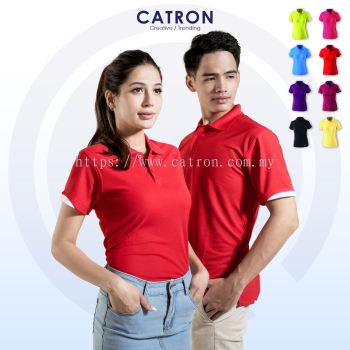 EM 2283 Female Short Sleeve Collar T-shirt