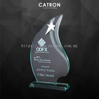 9170 - CRYSTAL PLAQUE