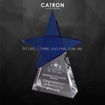 9173 - CRYSTAL PLAQUE