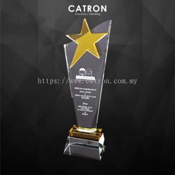 9225 - CRYSTAL PLAQUE
