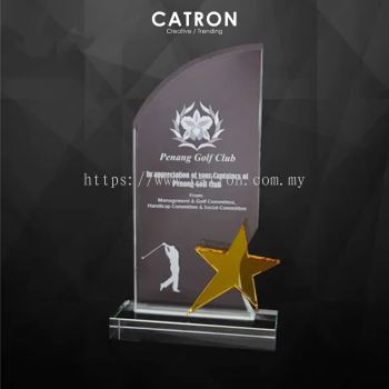 9227 - CRYSTAL PLAQUE