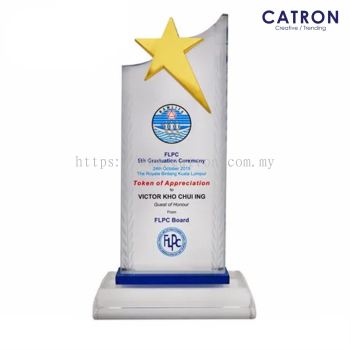 3085 - CRYSTAL TROPHY