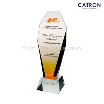 8053 - CRYSTAL TROPHY