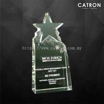 9014 - CRYSTAL TROPHY