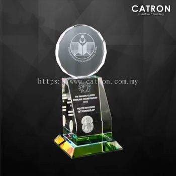 9040 - CRYSTAL TROPHY