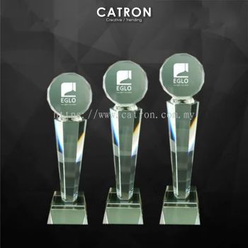 9097 - CRYSTAL TROPHY