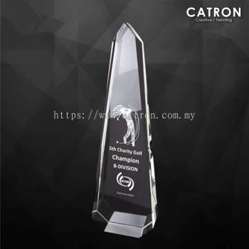 9224 - CRYSTAL TROPHY