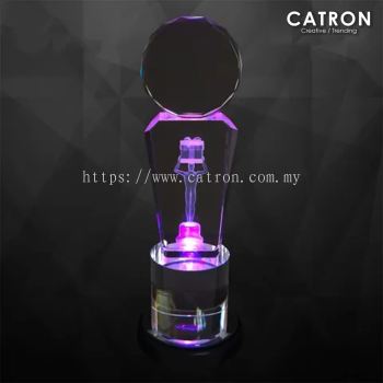 9233 - CRYSTAL TROPHY