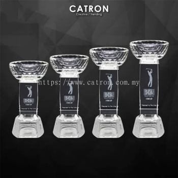 9280 - CRYSTAL TROPHY
