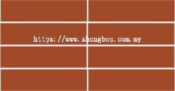 BT259 BURGUNDY (TERRACOTTA CLADDING TILE)
