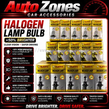 KAIER Car Halogen Headlight Bulb H1 H3 H4 H7 H8 H11 9005 HB3 9006 HB4 Headlamp Fog Light Bulb for All Cars