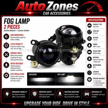 mini fog lamp 2inch