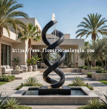 Fiberglass Sculpture Water Feature Manufacturer in Malaysia 马来西亚玻璃钢雕塑水景制造商