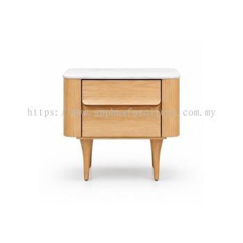 MERIDIA Side Table C/W 2 Drawers